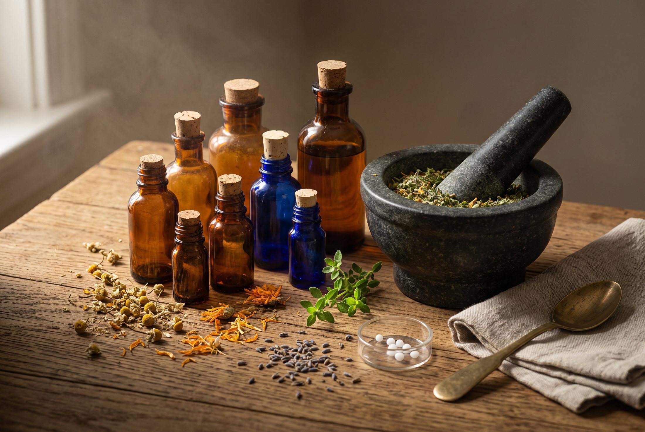 Heilpflanzen und Tinkturen: Naturheilkunde bei Heilpraktikerin Christina Wenz
